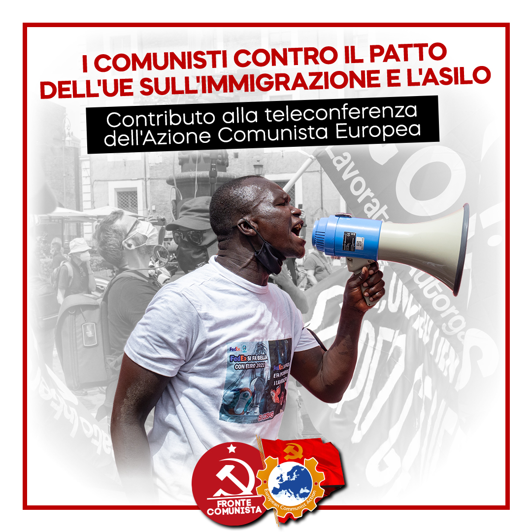 I comunisti contro il patto dell'UE sull'immigrazione e l'asilo