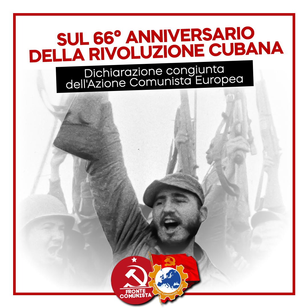 Sul 66° anniversario della Rivoluzione Cubana